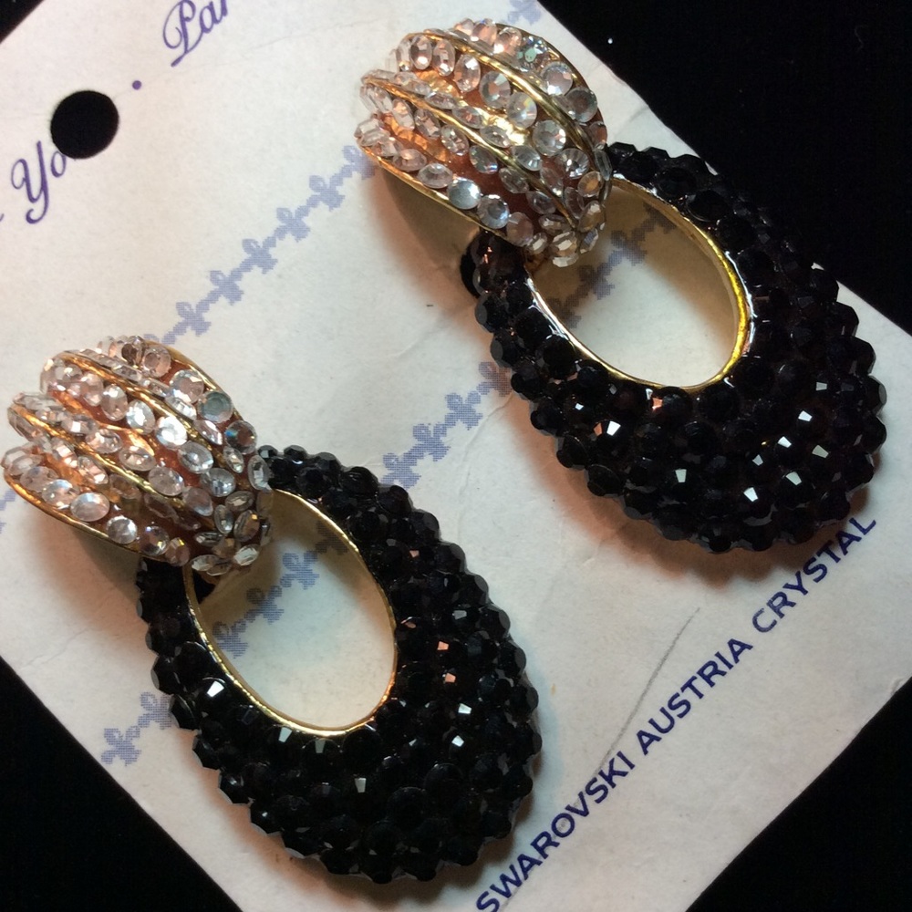 New York ~ Paris Clip on Earrings
